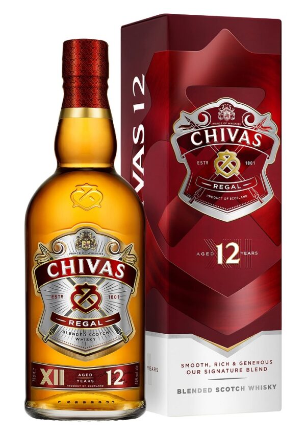 Chivas Regal 12 | Estuche | 750 ml