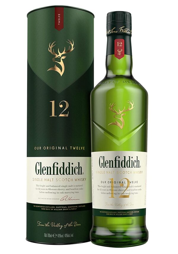 Glenfiddich 12 Yo l 750 ml
