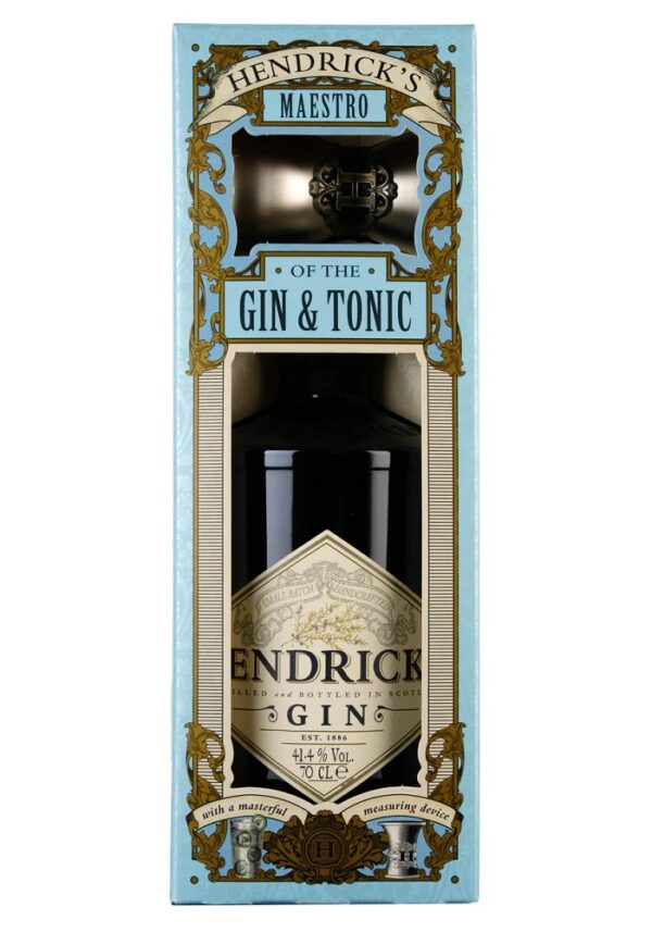 Hendricks con estuche y jigger - Imagen 2